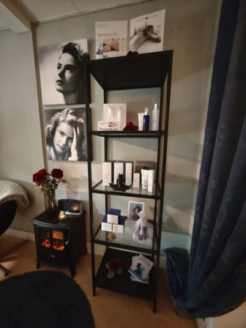 Skönhets- och spaprodukter till försäljning